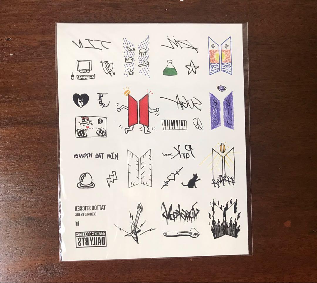 BTS SG 2022 TEMPORARY TATTOO (Category: Art & Prints) located in Quezon City. Submitted by shopalmostfriday (Listing ID 1152558676, Image 1). Description: .