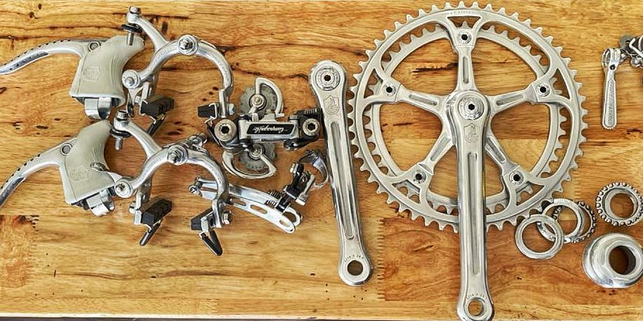 Vintage campagnolo record clearance groupset