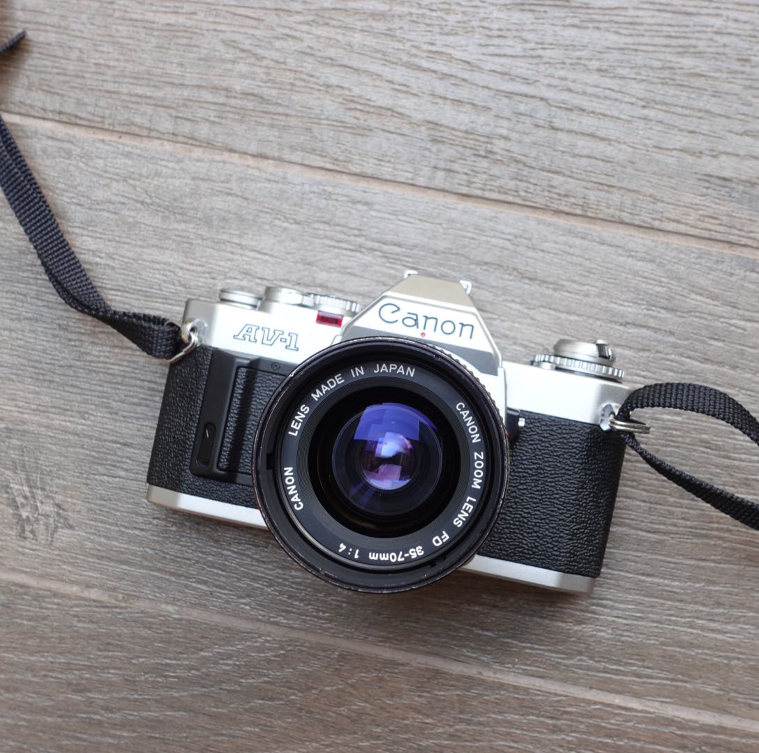 Canon AV1 with Canon 3570mm lens [35mm Film Camera], Photography