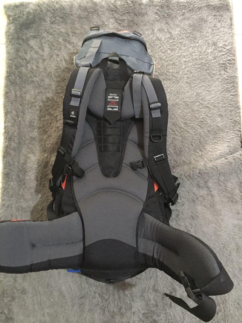 Carrier Deuter Quantum 55 + 10 second original, Fesyen Pria, Tas