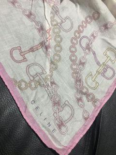 Celine Chain Prints Oversized Handkerchief