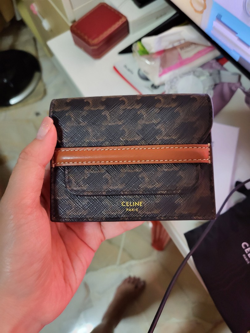 Celine pocket card holder online