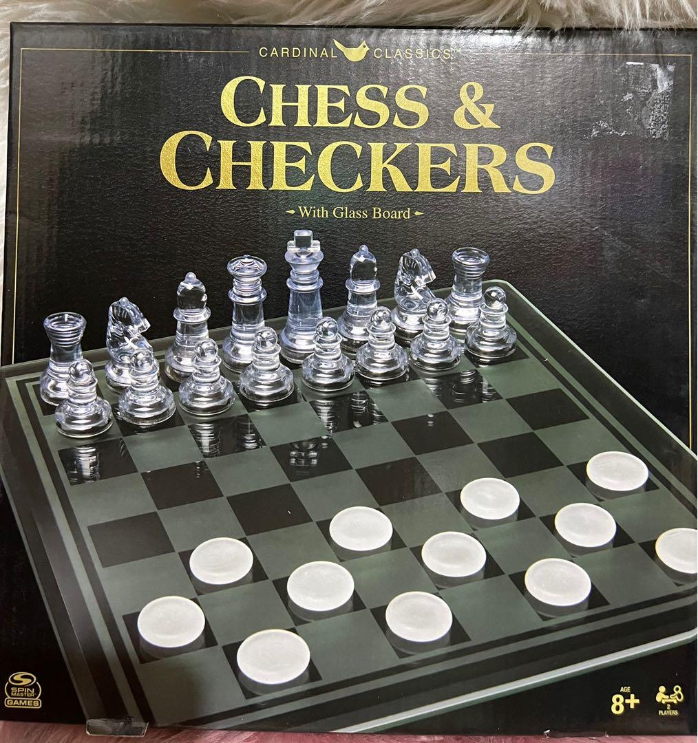 CHESS & CHECKERS WITH GLASS BOARD (Category: Board Games & Puzzles) located in Marikina City. Submitted by mariado (Listing ID 1152623256, Image 1). Description: shipping fee not included .