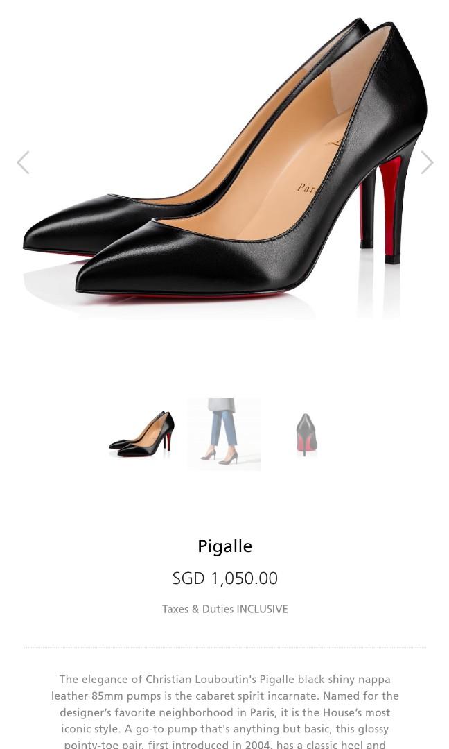 Christian louboutin pigalle deals 100mm