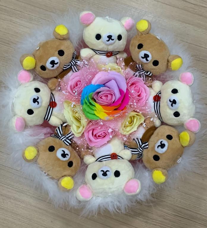 CLEARANCE SALES! Plush Toy Bouquets. Hello Kitty Stitch Melody
