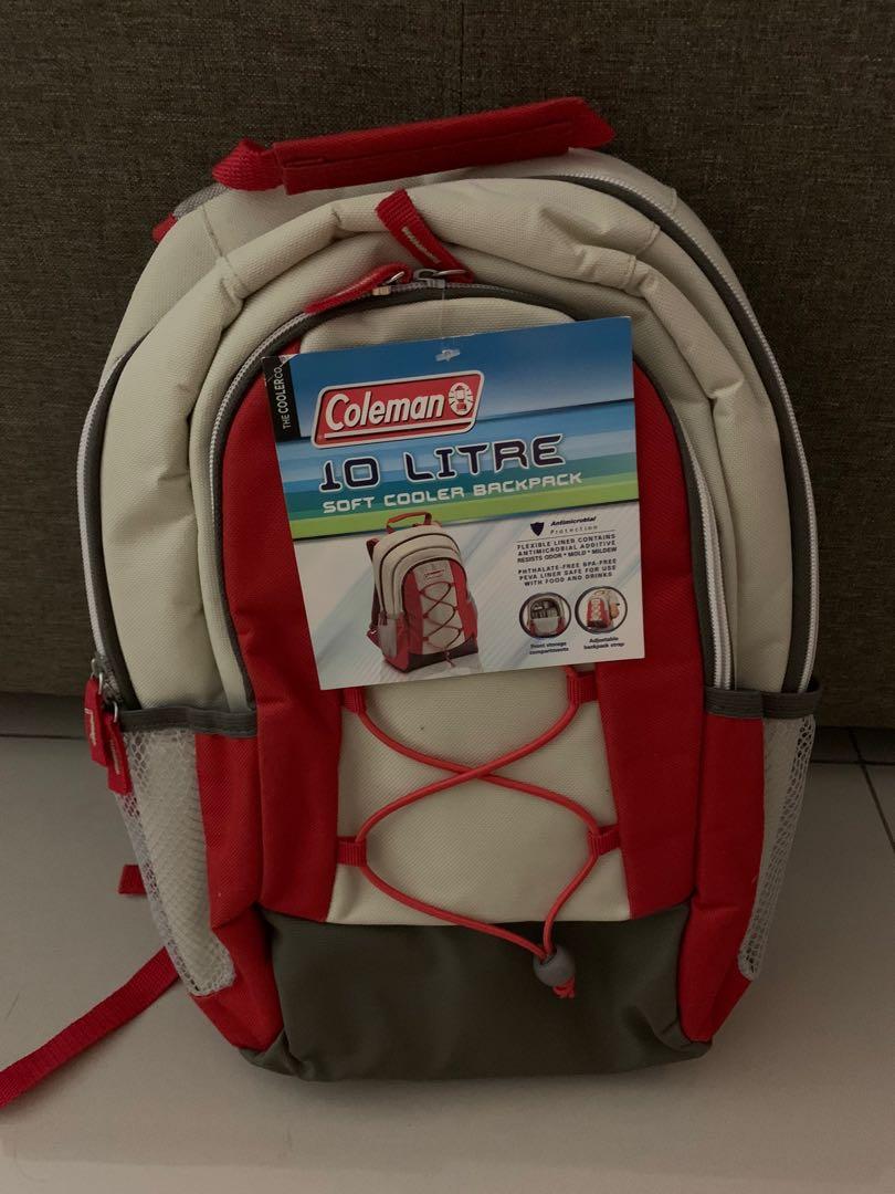 Coleman soft shop cooler backpack