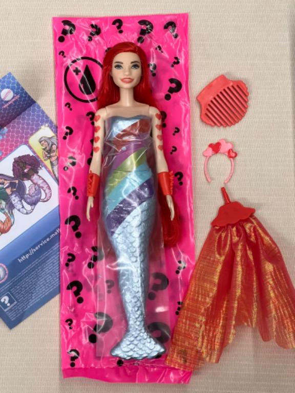 Barbie Color Reveal Mermaid Series Dolls With First Barbie Color Reveal