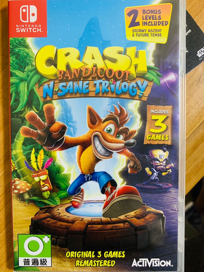Crash Bandicoots N Sane trilogy, Video Gaming, Video Games, Nintendo on