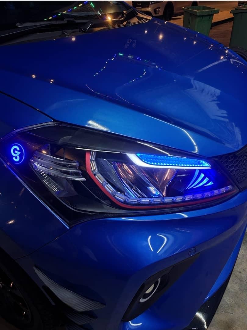 Custom headlamp shop
