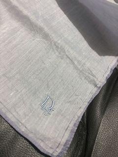 Dior Plain Light Blue Handkerchief