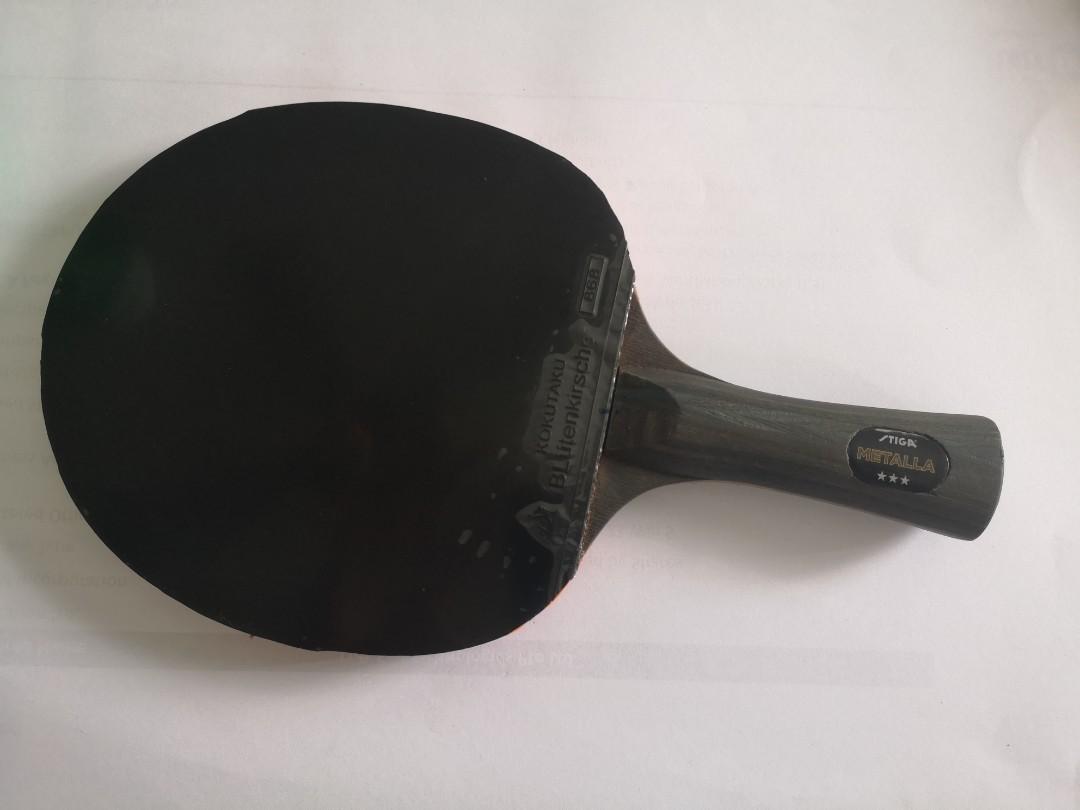 DIY Stiga Metalla light weight table tennis racket for kids and ladies