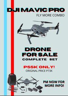 DJI MAVIC PRO FLY MORE COMBO drone set