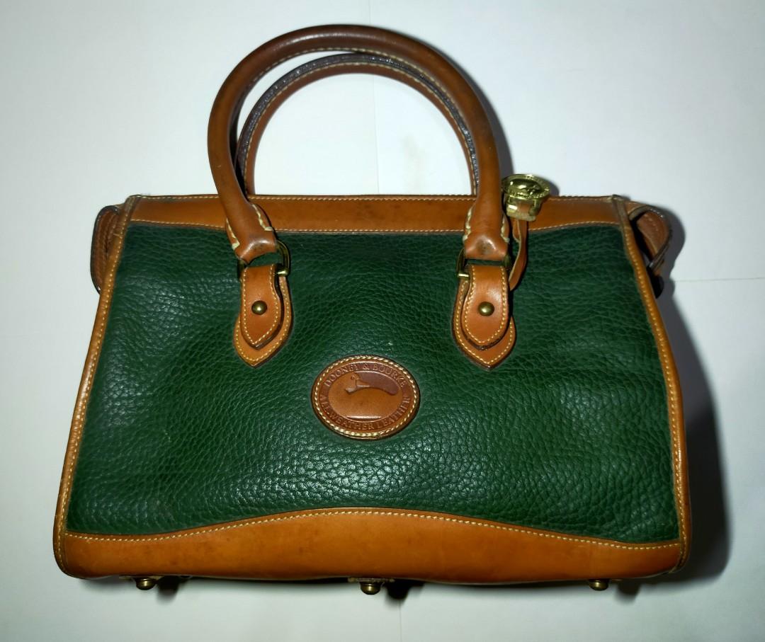 Dooney bourke green leather purse shop