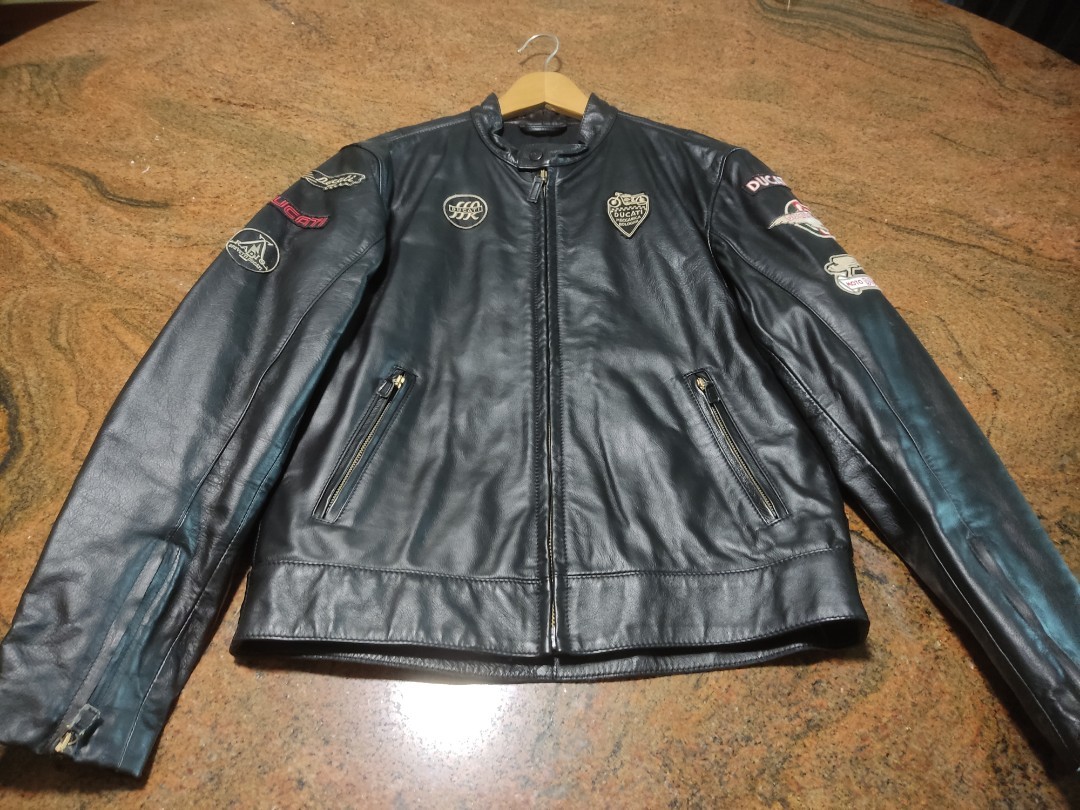 Dainese kidal online leather jacket