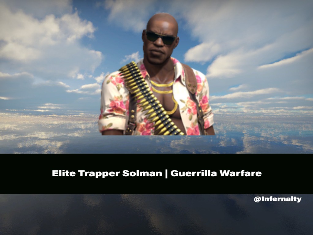 Elite Trapper Solman Guerrilla Warfare CSGO SKINS KNIVES AGENTS Video Gaming Gaming