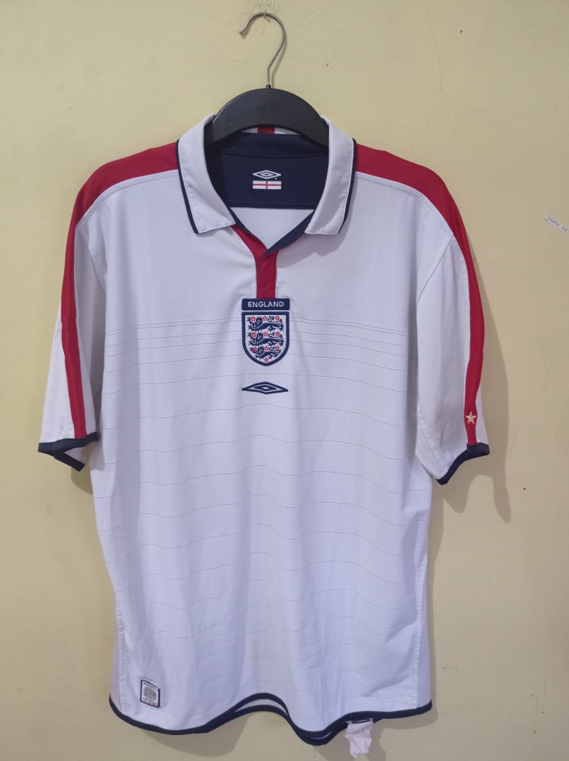 England Home Euro 2004 Original Jersey