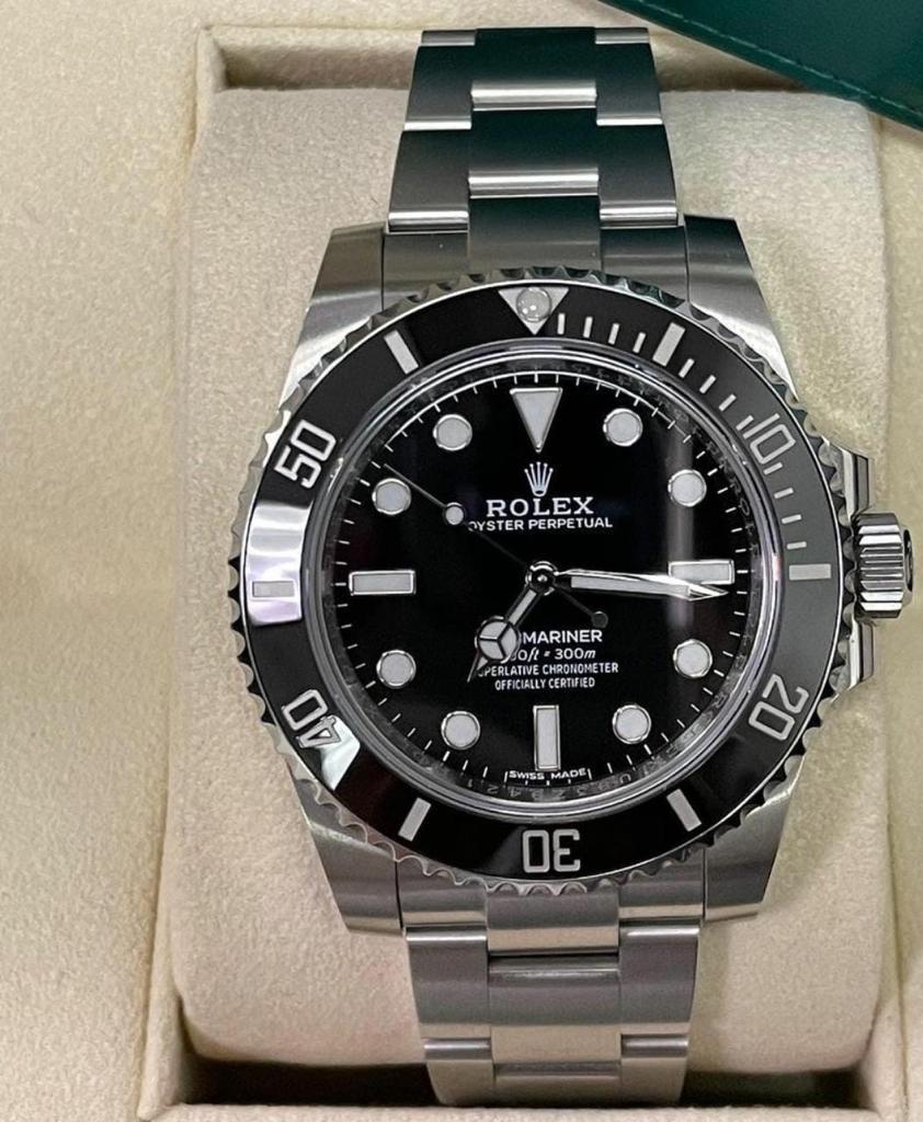 Fast Sale Rolex Submariner No Date Black 40mm Full set 2019 No