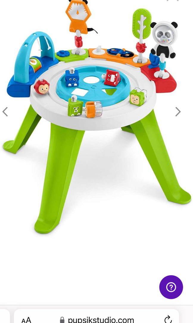 Fisher price baby activity center spin and sort, Babies & Kids, Infant