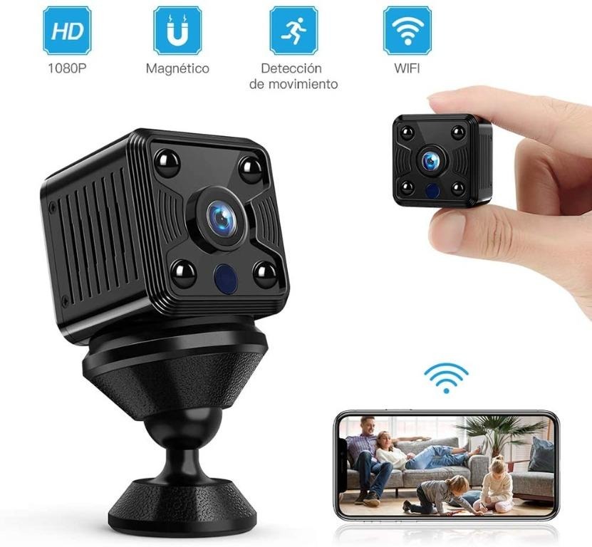 Mini Wi-Fi Camera Surveillance HD 1080P with Night Vision – Qatari Wonders