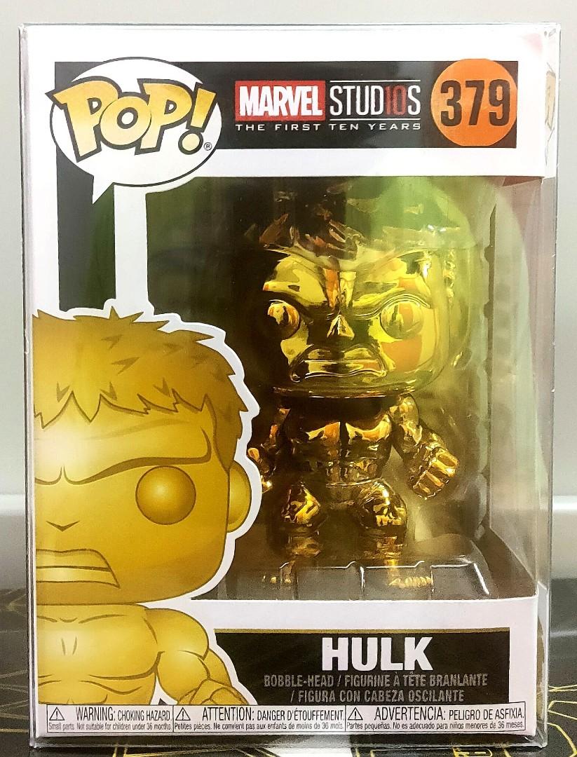 Funko Pop Gold Chrome Iron Man, Loki, Captain America, Groot, Hulk, Black  Widow, Thor, Gamora, Black Panther