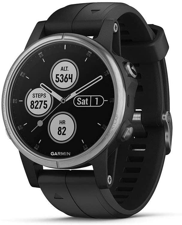 Garmin Fenix 5 Plus Sapphire Premium Multisport Watch with Music, Maps, and  Garmin Pay 