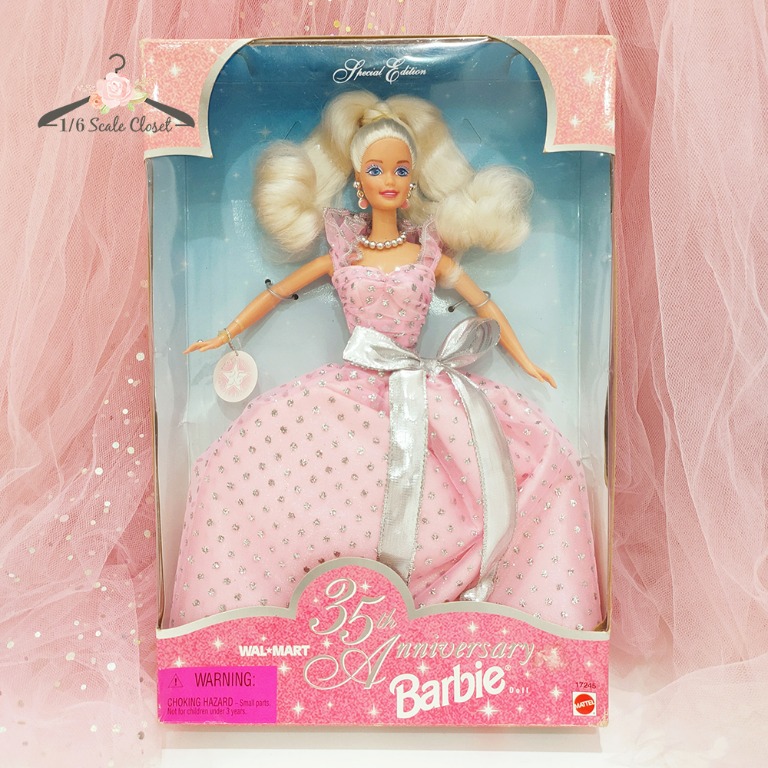 35th anniversary clearance barbie doll walmart