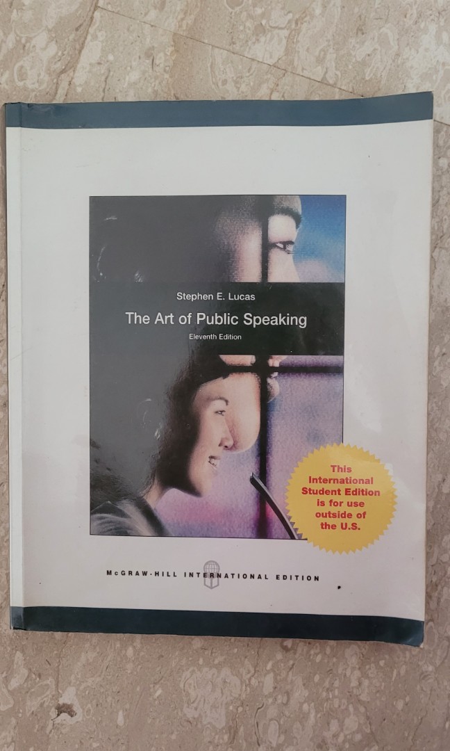 GET1008 The Art of Public Speaking Textbook, Hobbies & Toys, Books ...