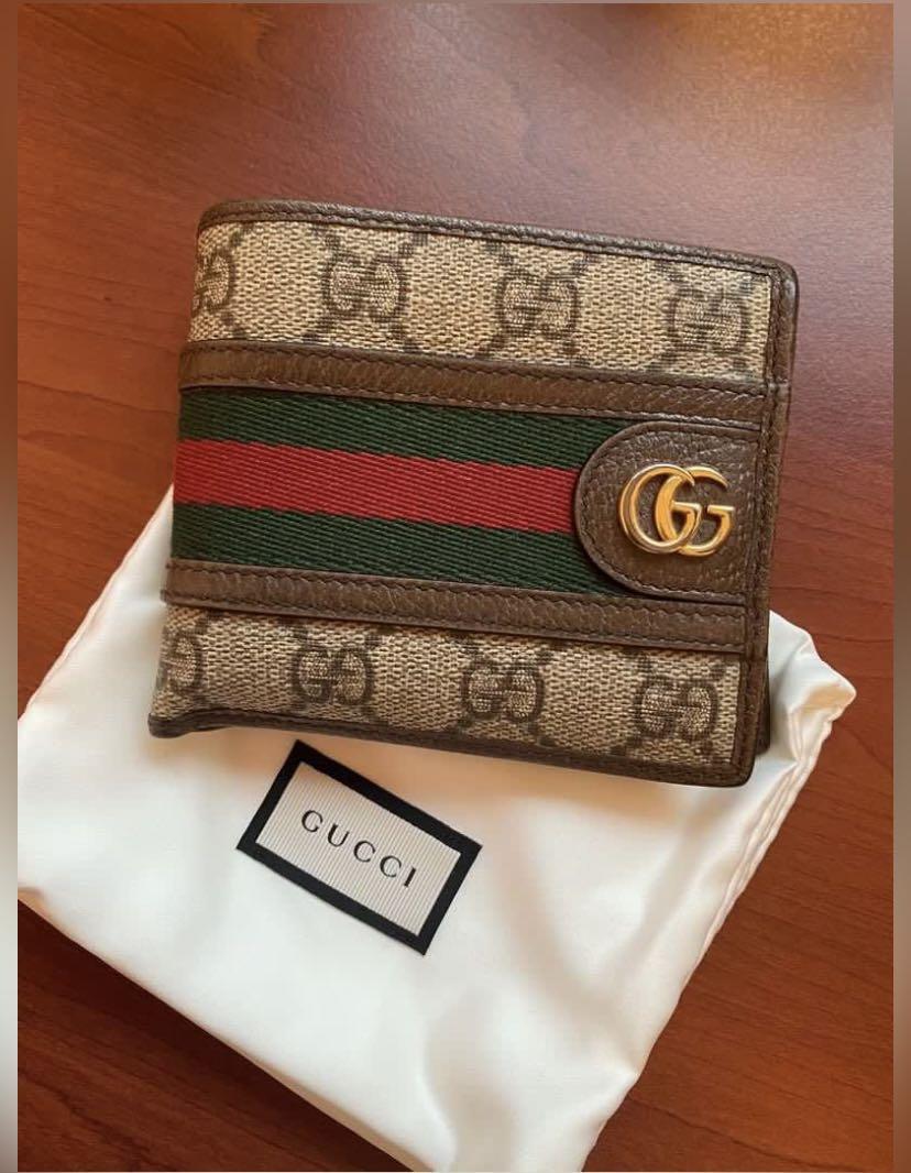 Steal* GG Gucci Supreme Wallet, Men's