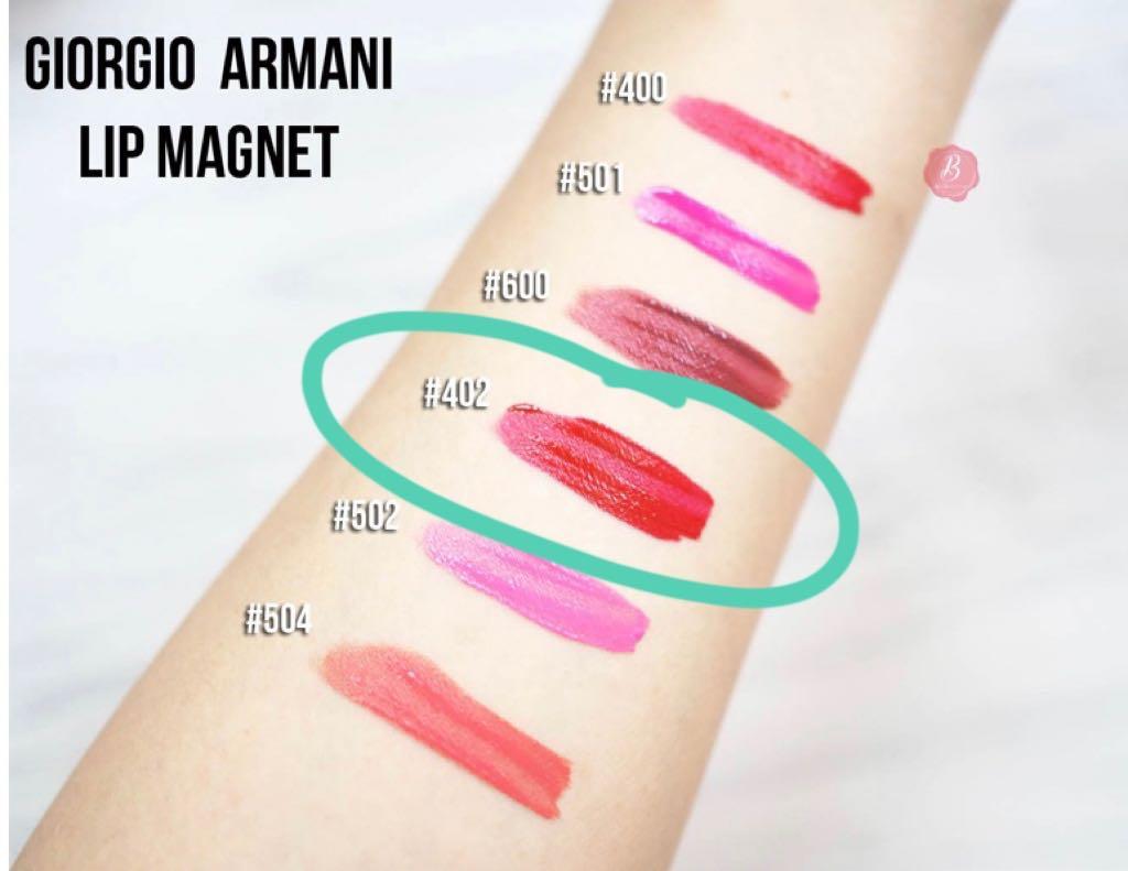 Giorgio armani lip magnet 402 deals