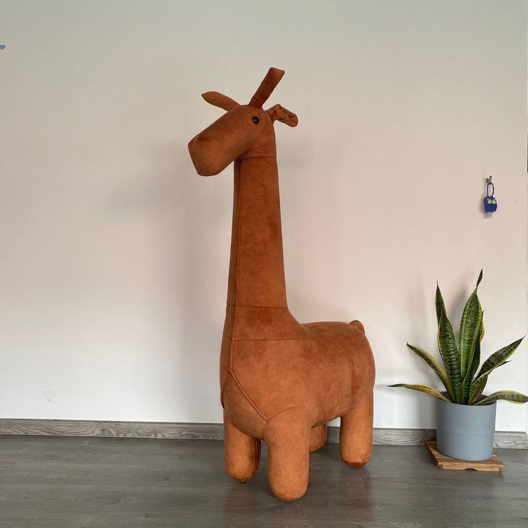Giraffe Stool Furniture Home Living Furniture Chairs on Carousell