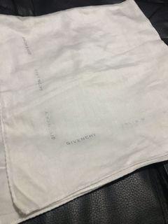 Givenchy Oversized Plain White Handkerchief