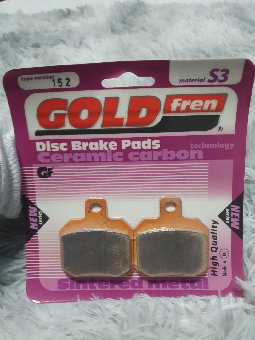 Gold Fren brakepads, Motorcycles, Motorcycle Accessories on Carousell