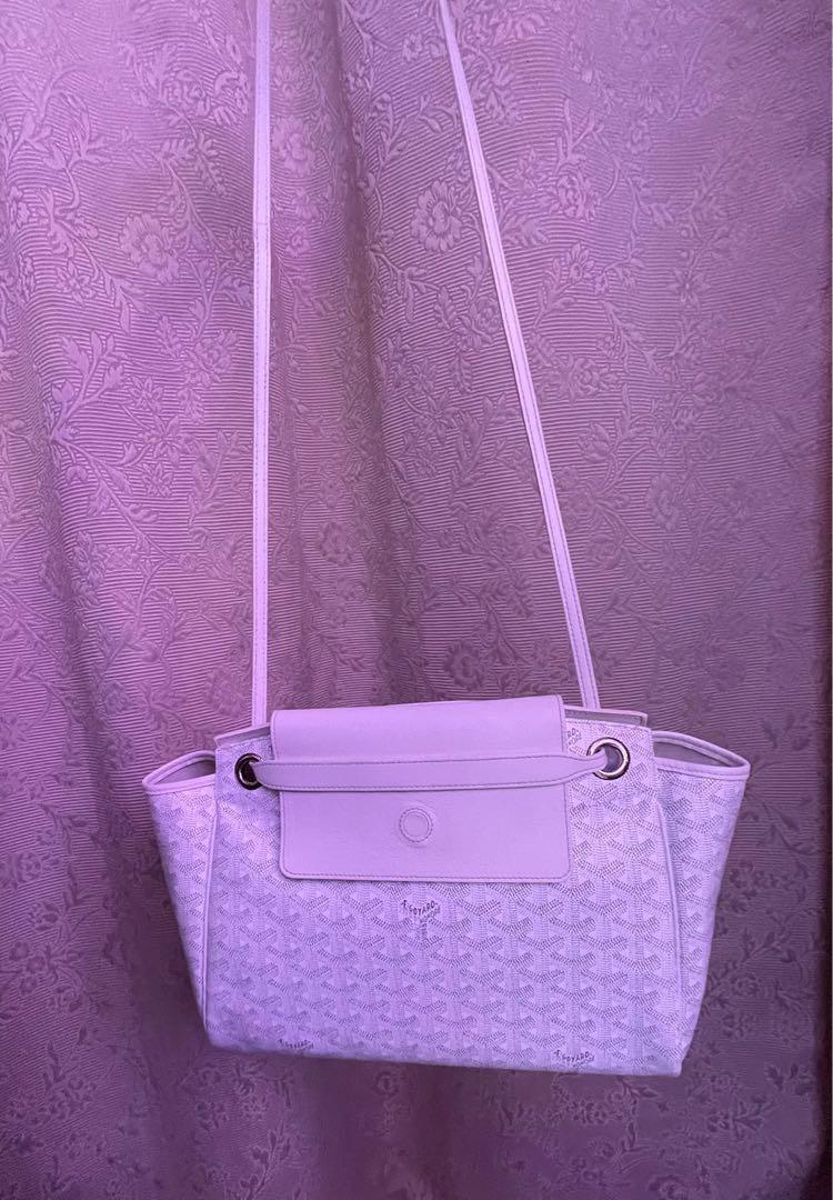 Goyard Rouette pm Blanc fullset , receipt, Luxury, Bags & Wallets on  Carousell