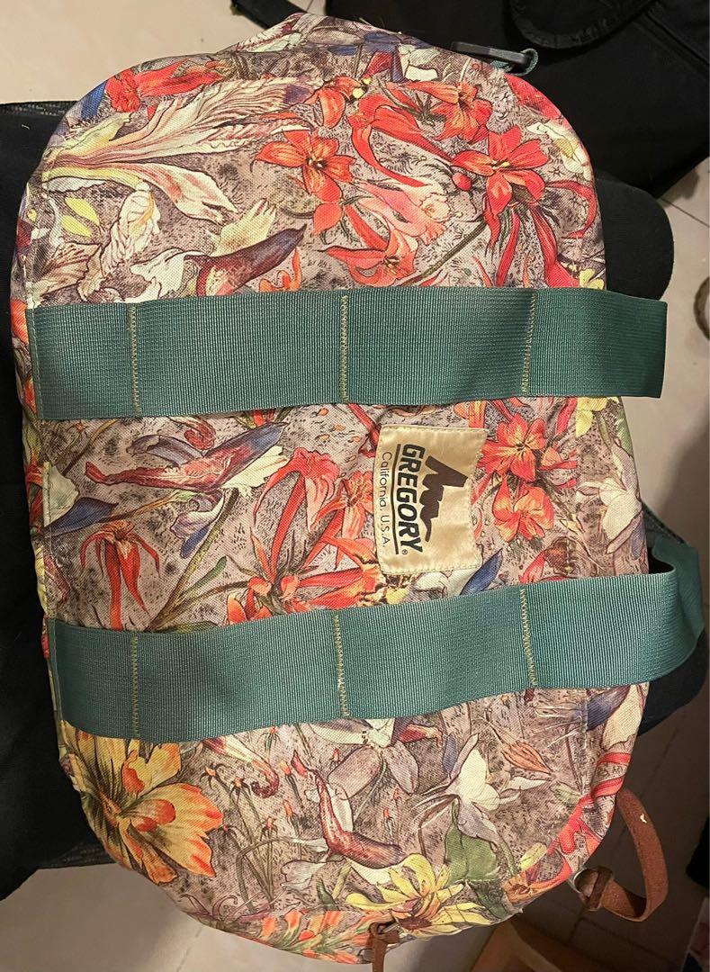 絕版Gregory jack unruh sierra flower duffle bag, 男裝, 袋, 小袋