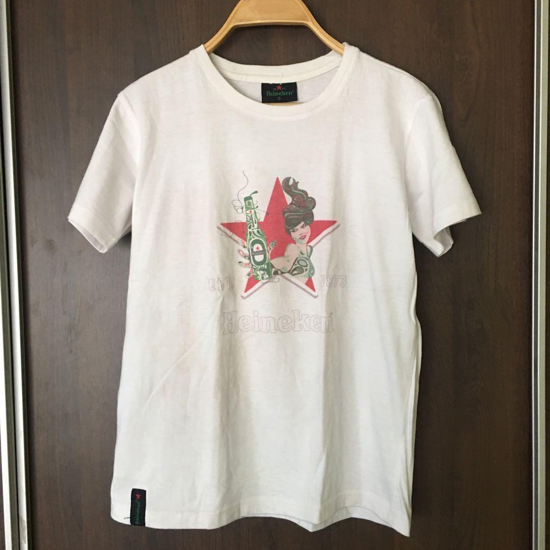 Heineken White Shirt (Category: Shirts) located in Manila. Submitted by thebookclubz (Listing ID 1152677226, Image 1). Description: .