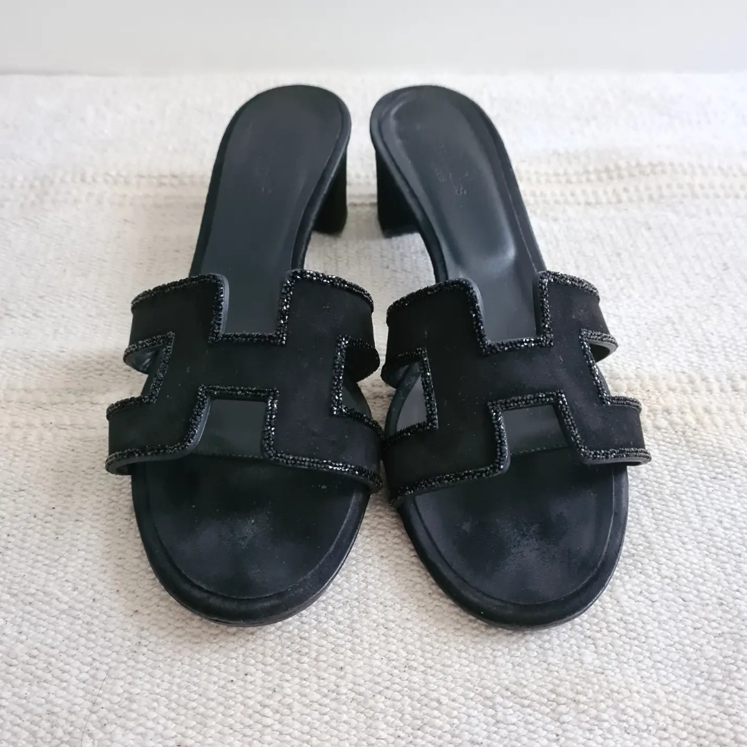 Oasis black cheap sandals