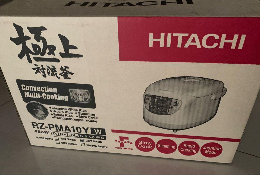 Hitachi RZPMA10Y 1L Rice Cooker, TV & Home Appliances, Kitchen