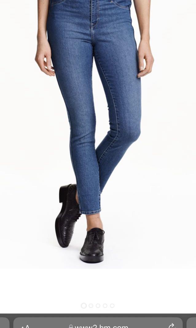 h\u0026m skinny ankle reguler jeans, Fesyen 