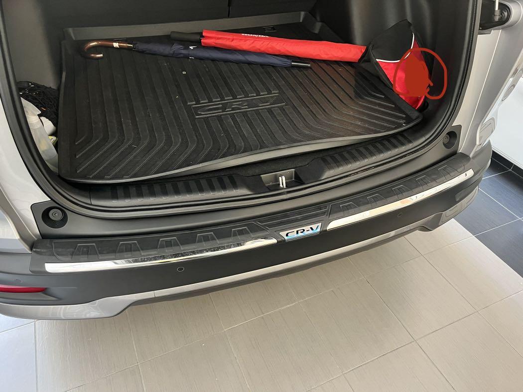 Honda crv rear deals bumper protector