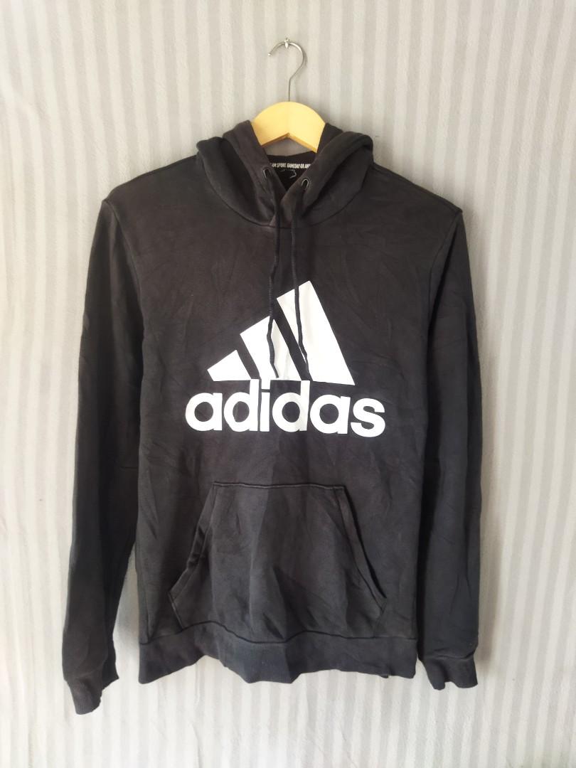 Hoodie adidas hitam