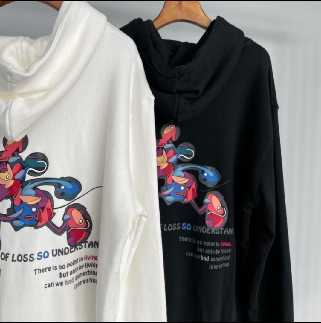 off white hoodie mickey mouse