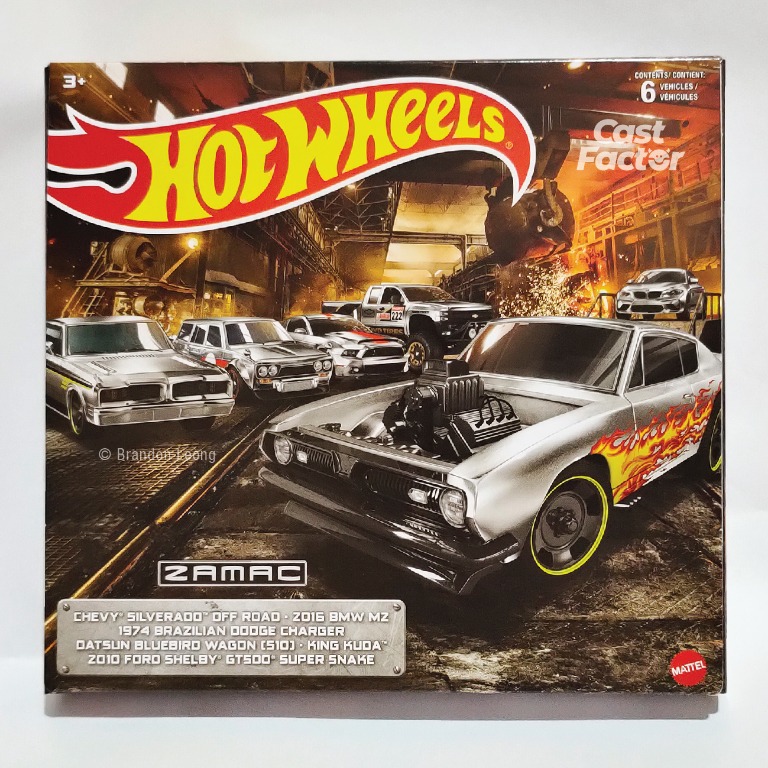 Hot Wheels 2022 (HGM12) ZAMAC 6Pack Box Set, Hobbies & Toys, Toys