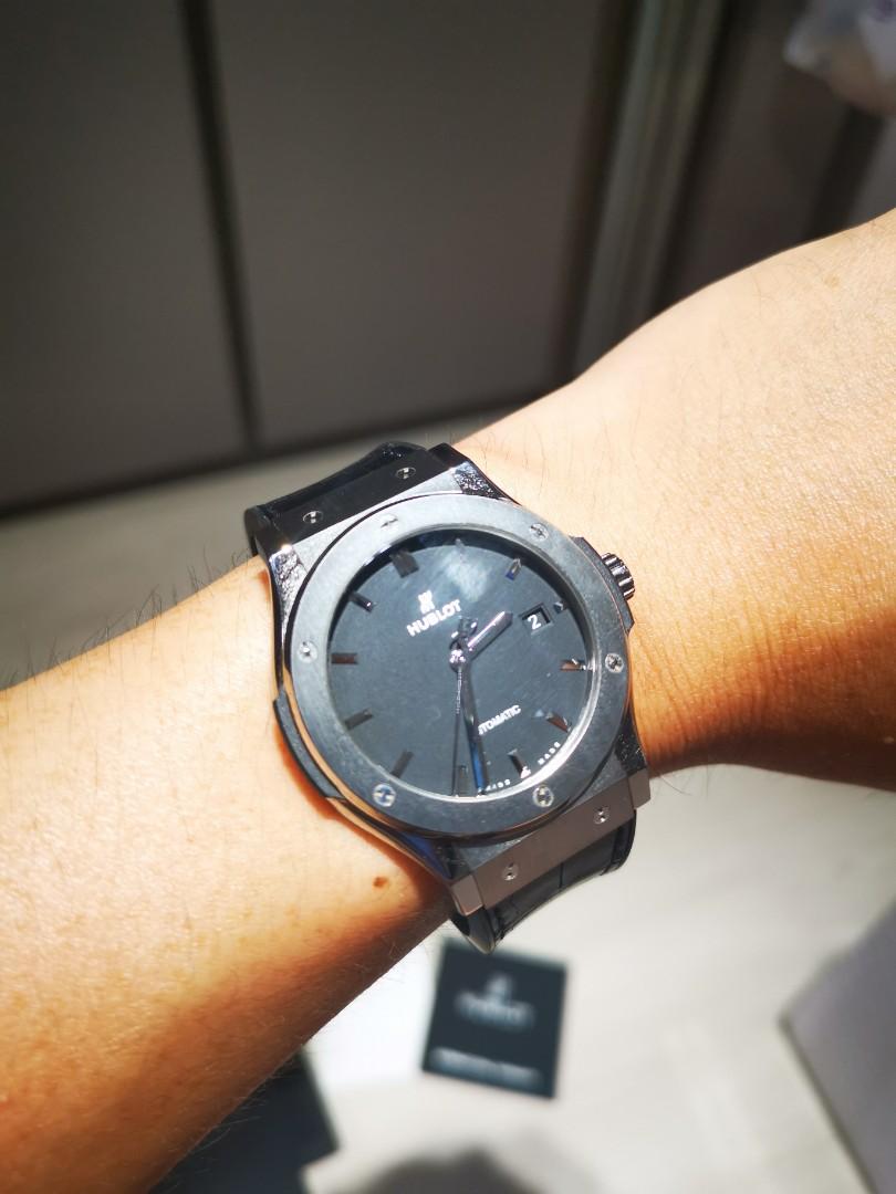 Hublot Classic Fusion titanium 42mm Luxury Watches on Carousell