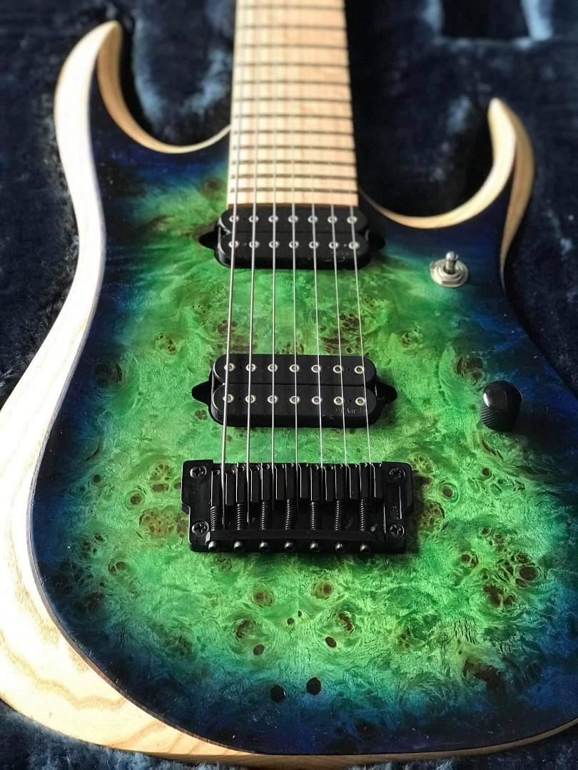 Ibanez RGDIX7MPB-SBB 7 String Iron Label RGD Series, Hobbies ...