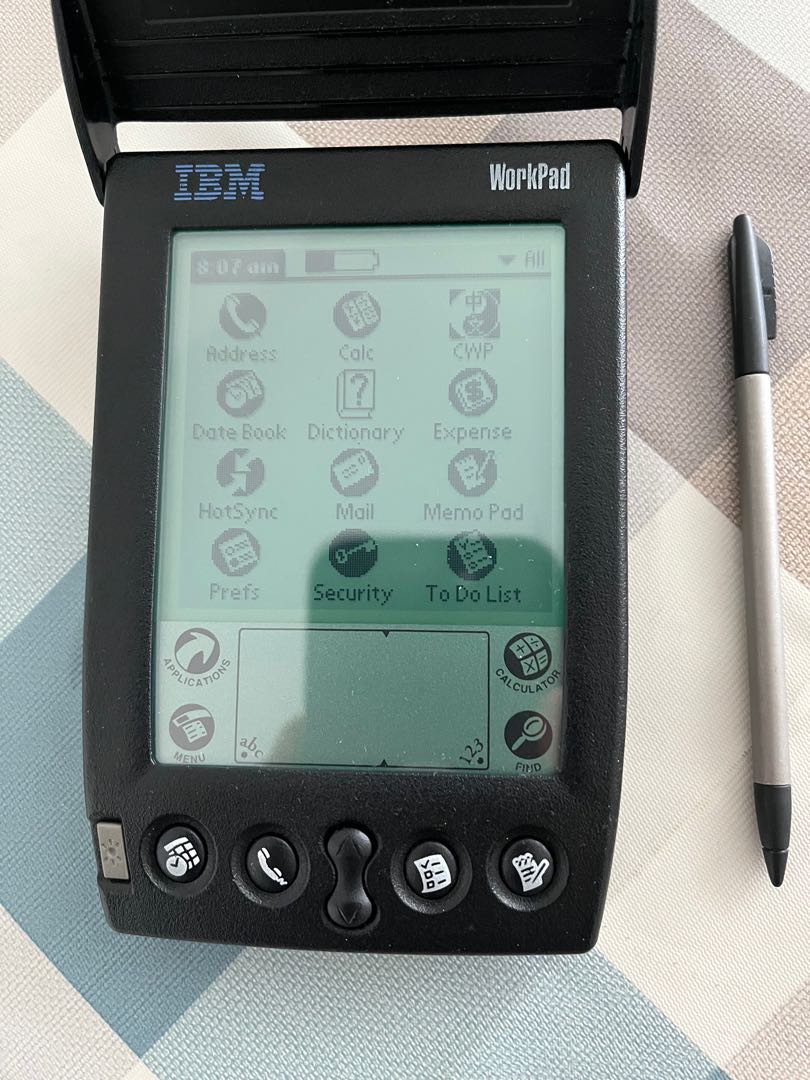 IBM workpad 20X Palm PDA handheld 掌上電腦, 電腦＆科技, 手提電腦- Carousell