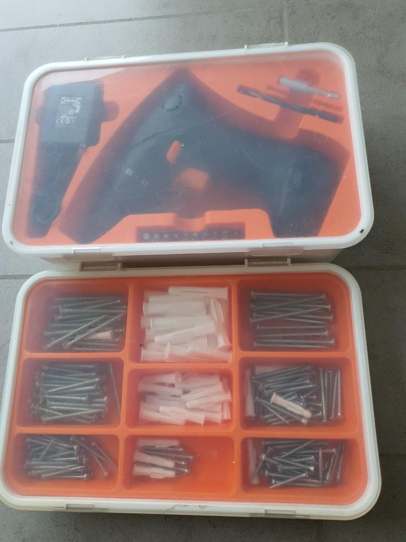Ikea drill machine, Furniture & Home Living, Home Improvement