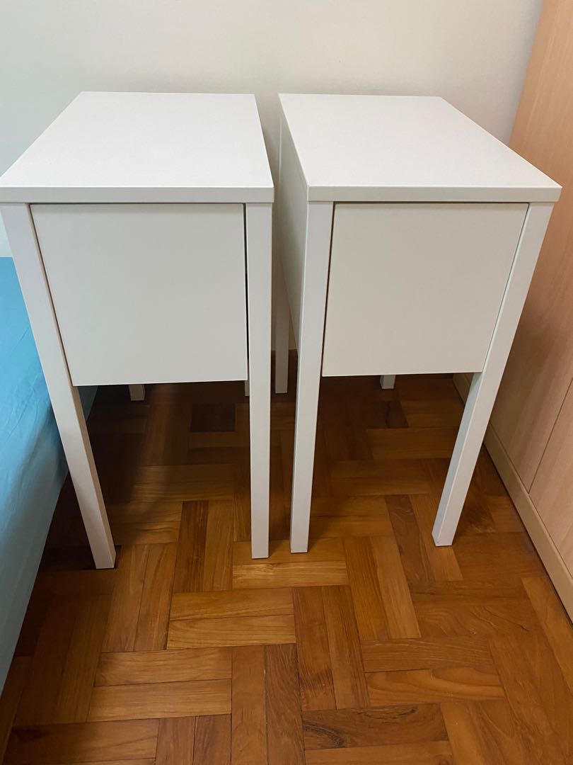 IKEA Nordli 2x Bedside table 30x50x67 cm, Furniture & Home Living