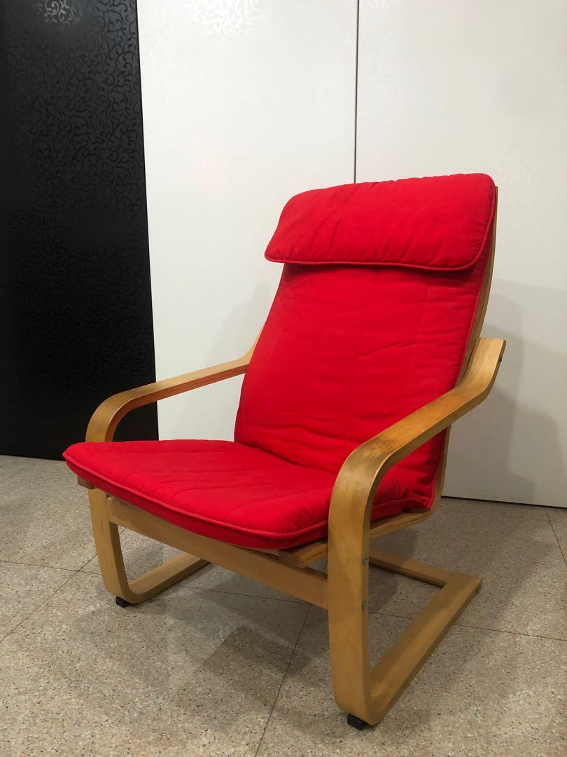 IKEA Poang Chair, Furniture & Home Living, Furniture, Chairs on Carousell