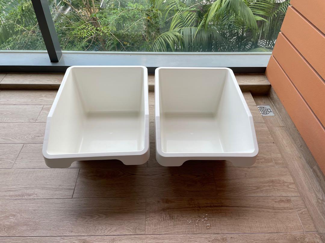 IKEA SORTERA waste sorting bin with lid, Furniture & Home Living