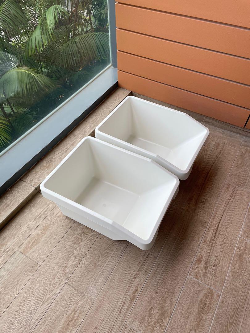 IKEA SORTERA waste sorting bin with lid, Furniture & Home Living